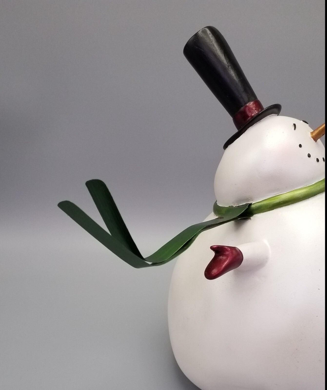 Seasons of Cannon Falls round snowman decorative figurine eBay