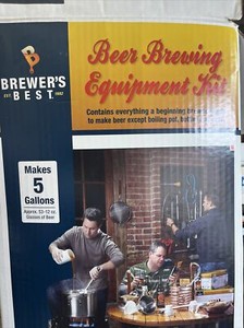 🔥🔥🔥Brewer's Best Beer Brewing Equipment Kit Opened / Used