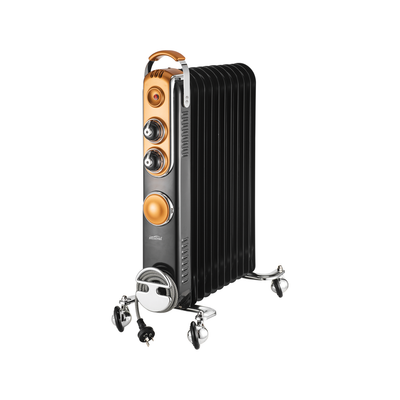 Mistral 11 Fin Retro Column Heater With Timer | eBay