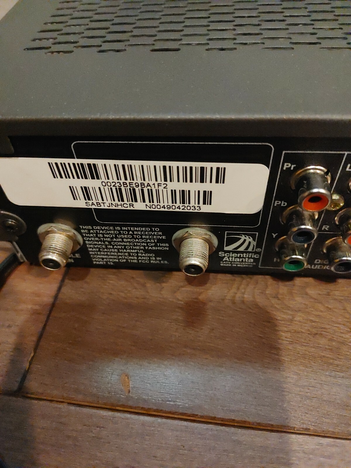 Videotron Scientific Atlanta Explorer 4250HD + Remote eBay