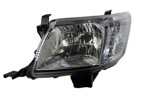 Pair Head Light Lamp Halogen For Toyota Hilux Ute 2011~2015 2WD 4WD Left+ Right - Picture 2 of 8