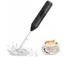 Montalatte Elettrico Schiumatore Cappuccino Frullino Portatile a Batteria Jordan