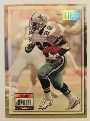 1993 Pro Set Power Emmitt Smith # 22 NFL Football Card