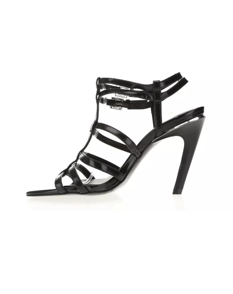 Sandalias de mujer Calvin Klein 249013 Racina con tiras negras talla 9 medianas Foto 2 de 4