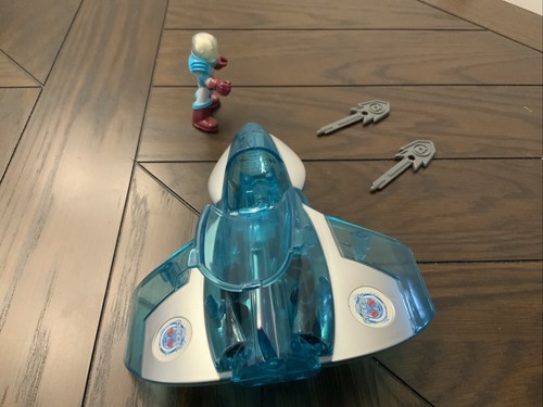 FISHER PRICE IMAGINEXT DC SUPER FRIENDS MR FREEZE JET PLAYSET USED - Picture 4 of 5