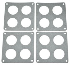 4 Pack 4500 Flange Base Gaskets 4 Hole Bore 2.065 Dominator Carb Fits Holley