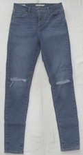 Levis Levi'S Jeans Da Donna W28 L30 720 High Rise Super Skinny 28-30 Molto Buone