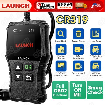 LAUNCH Creader CR319 OBD2 Scanner Code Reader Auto Diagnostic Tool Code Reader