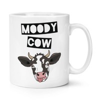 Moody Kuh 284Ml Becher Tasse - Lustiger Witz Ehefrau Freundin Valentinstag
