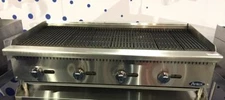 48" LAVA ROCK CHAR BROILER COMMERCIAL RESTAURANT NAT/LP GAS ATCB-48 ATOSA USA