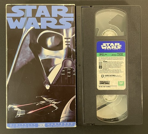 VHS - 20th Century Fox - "Star Wars A New Hope" (1995) (Digitally Mastered THX) - Picture 4 of 4