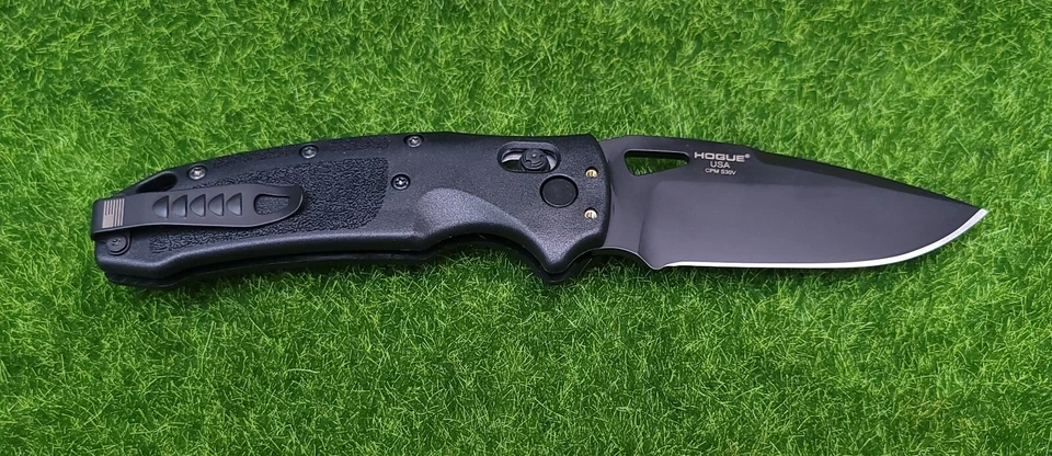 Navaja de bolsillo Hogue Sig Sauer K320 Nitron ABLE Lock S30V punto de caída, negra #36370 Foto 3 de 4