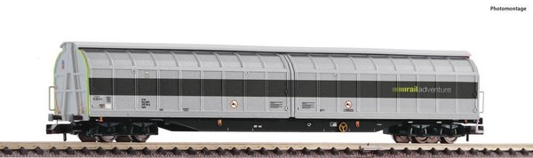 Fleischmann 6660068, GroßRaum-Schiebewandwagen, Railadventure, Neu & Ovp, N-image