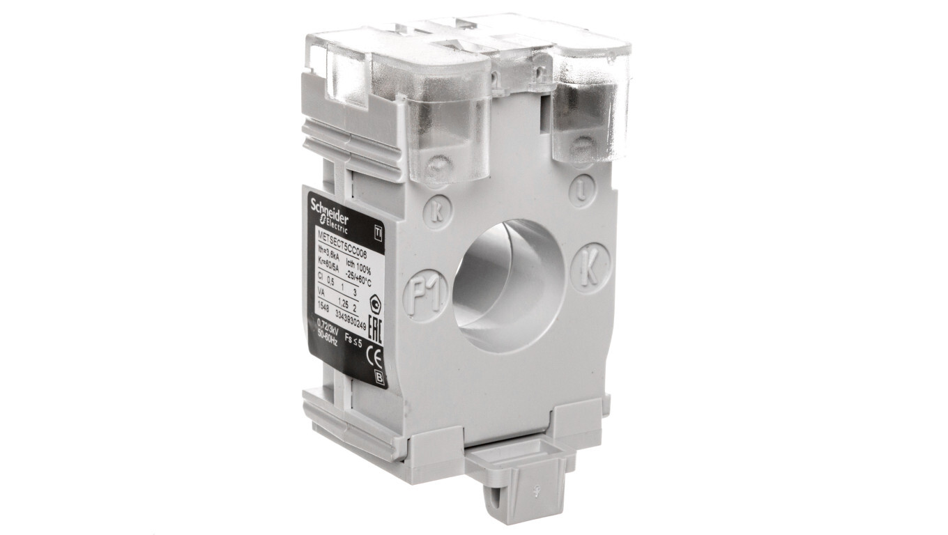 1-phase current transformer DIN 60/5A cable fi 21 METSECT5CC006 /T2UK