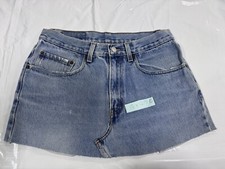 Vintage Levis 550 Denim Skirt Sz 15