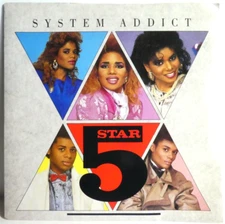 5 Star – System Addict     Vinyl 7" Single UK 1985 Pop RnB Swing  TENT – PB40515