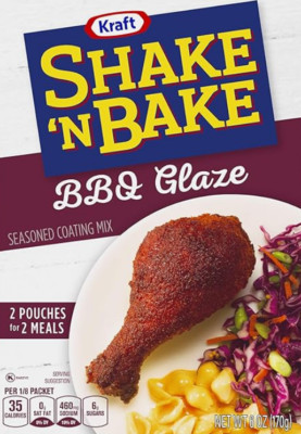 Shake 'N Bake Seasoned Coating Mix: BBQ Glaze (4 Pack) 6 Ounce Boxes