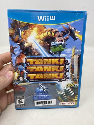 Tank! Tank! Tank! Wii U Game NEW~Sealed - US Version Namco Arcade Ships Fast