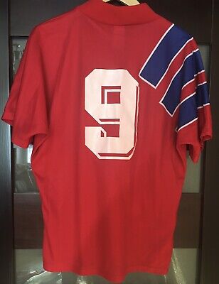 BAYERN MUNICH MUNCHEN GERMANY #9 1991/1992 HOME SHIRT JERSEY BAYERN MUNICH MUNCHEN GERMANY #9 1991/1992 HOME SHIRT JERSEY