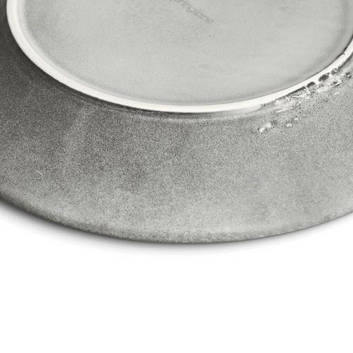 Springlane Frühstücksteller Misty Cliff 2er-Set Steingut Grau - Bild 3 von 8