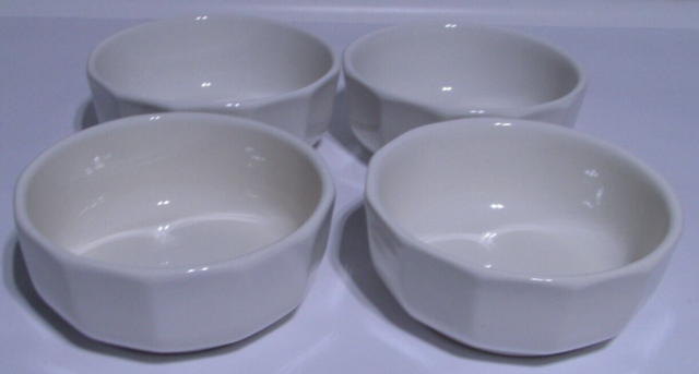 Pfaltzgraff Heritage White Cereal Bowls Set of 4 USA