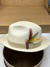 Panama Straws Hat Genuine Shantung Capas Design Made In USA Small (fast Shipping