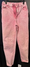 Lee Vintage Women s Pink High Waisted Jeans - Size 12 M - Made in USA