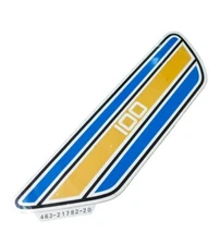 Yamaha RS100 RS 100 DX Side Frame Cover Decal Emblem Stickers Oil 2T Nos