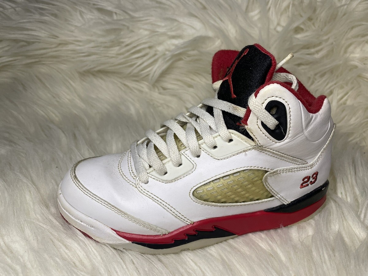 ナイキ　Air Jordan 5 Retro ‘Fire Red’ 24cm Amazon.com | Jordan Youth Air 5 Retro GS 440888 102 Fire Red