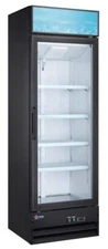 Omcan USA 51035 25" One Section Merchandiser Refrigerator with Glass Door, 14...