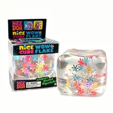Wow Flake Nice Cube Sensory Squishy Stress Relief Fidget Toy