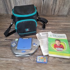 LeapFrog Leapster 20200 Learning Handheld Game System Bundle TESTED