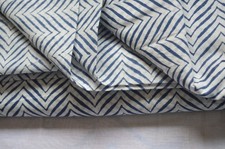 Hand Block New Printed 2.5 Yard Fabric 100 Cotton NO TARRIF CHARGES 100 ZK 157