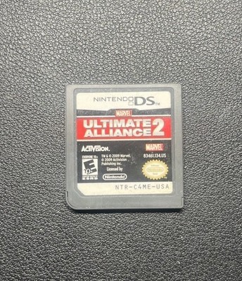 Marvel: Ultimate Alliance 2 (Nintendo DS, 2009) Game Only - Tested