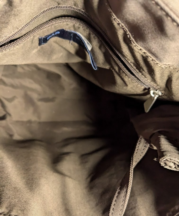 Gap Brown Solid Canvas Backpack - image 4