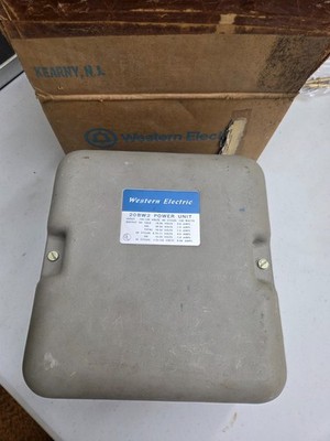 Western Electric Vintage 20BW2 Power Unit Vintage SD 81824-01