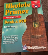 Podkład ukulele dla początkujących książka z DVD i darmowym dostępem cyfrowym autorstwa Berta Casey