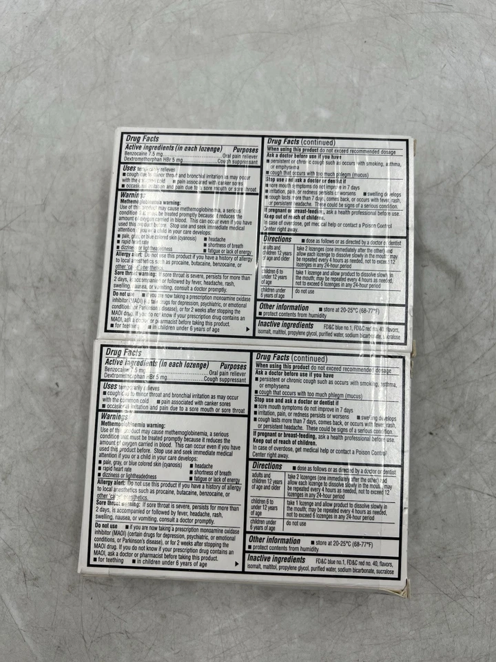 Cepacol Máximo adormecedor dolor de garganta mezclado baya 16 cada uno exp: 12/2026 Foto 3 de 4