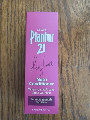 Dr. Wolff PLANTUR 21 Long Hair Nutri Conditioner 5.92 Oz Strength And Shine