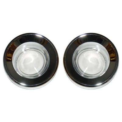 Scott Drake Overhead Console Map Light Pair Mustang 1967-1968