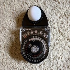 Sekonic L-398A Studio Deluxe III Analog Light Meter Zero Adjust High Slide