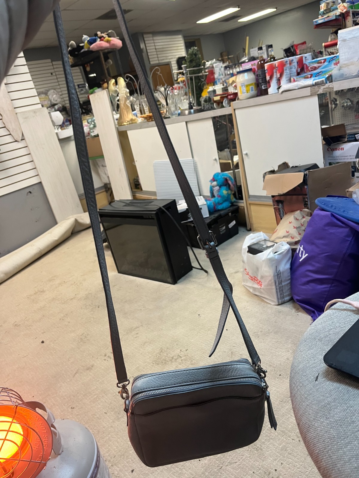 fossil crossbody bag leather