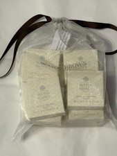 Molton Brown Ultra Pure Triple Milled Soap 25g Mini guest bar x 10 organza bag