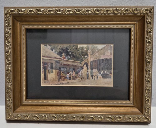 Paul Sawyier 'South End Old Covered Bridge' Art Print 9.5"x7.5"