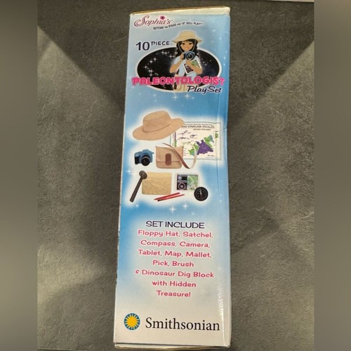 18 Zoll Puppe Paläontologe Zubehör Set von Sophia’s für Smithsonian NEU - Bild 2 von 6
