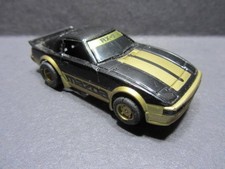 Tyco Mazda RX-7 Black/Gold HO Scale Slot Car