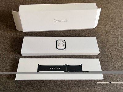 Apple Watch Serie 7 45mm Midnight Alu Mid  Sport Band GPS *nagelneu*!!!