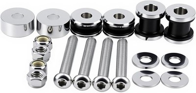 Motorcycle Sissy Bar Docking Hardware Kit for Harley Touring FLSTC chrome#2 