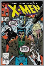 THE UNCANNY X-MEN # 245 : Very Fine (Grade 8.0) : June 1989 : Marvel Comics.