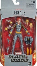 Marvel Legends Exclusives Black Widow  Grey Suit